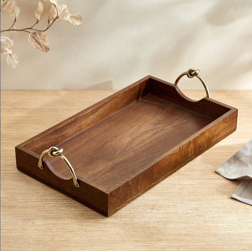 Nuqta Roi Wooden Serving Tray 