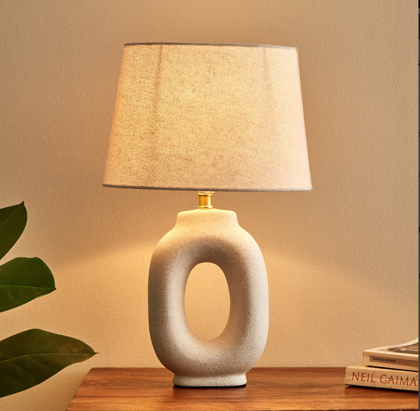 Riviera Dune Ceramic Table Lamp