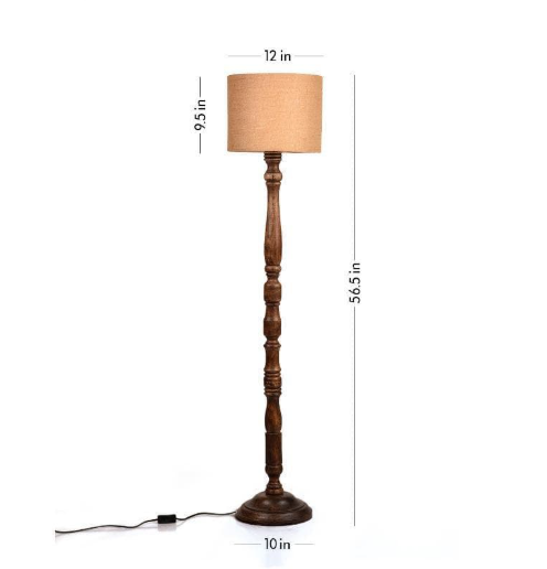 Braided Floor Lamp 