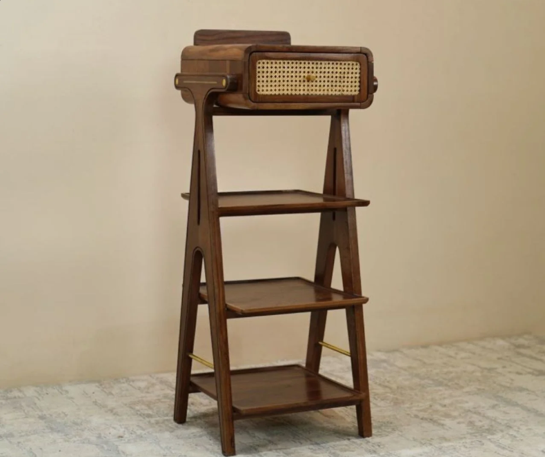 Morgen Premium Sheesham Wood Bookshelf