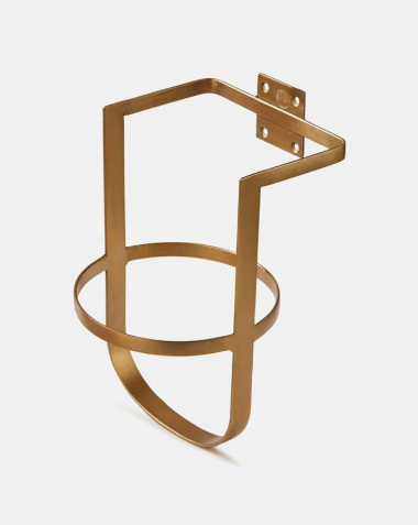 Brass Hans Metal Wall Planter