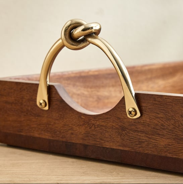 Nuqta Roi Wooden Serving Tray 