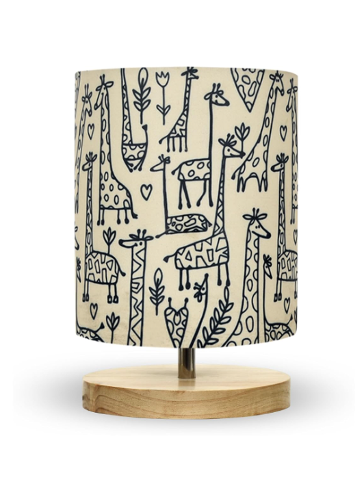 HOMESAKE Wooden Table Lamp