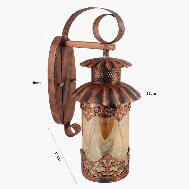 HOMESAKE Metal Wall Lamp
