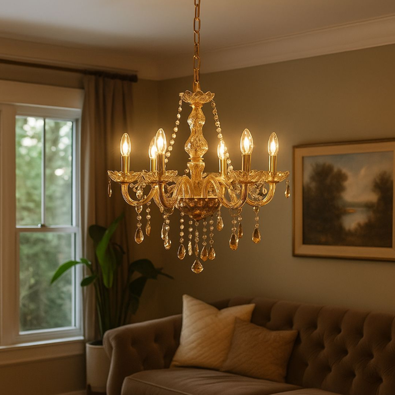 Victorian Candle Chandelier
