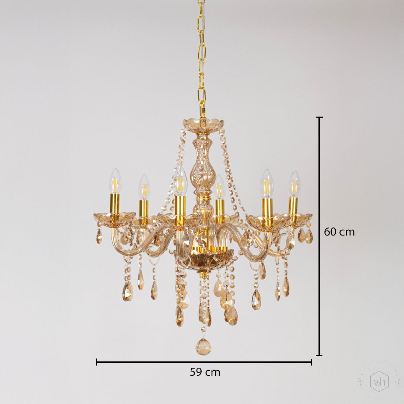 Victorian Candle Chandelier