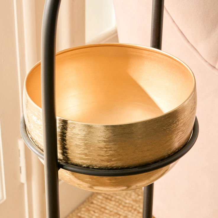 Gardenia Mirage Metal 2-Tier Floor Planter