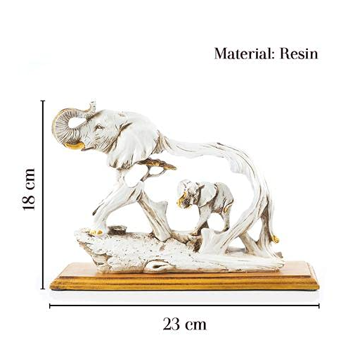 Golden Elephant Showpiece
