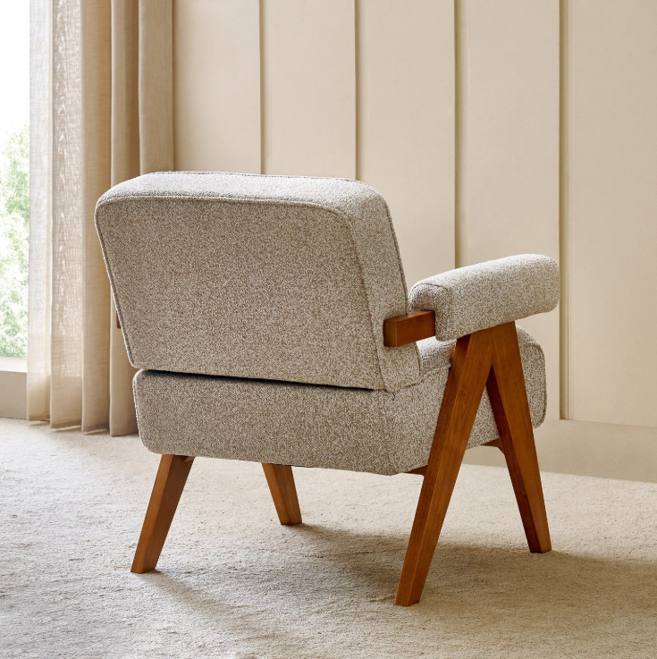 Evora Fabric Accent Chair 