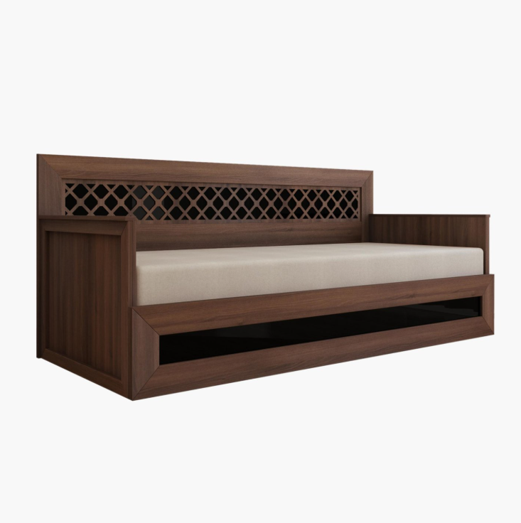 Helios Anne Fabric 3-Seater Sofa Bed 