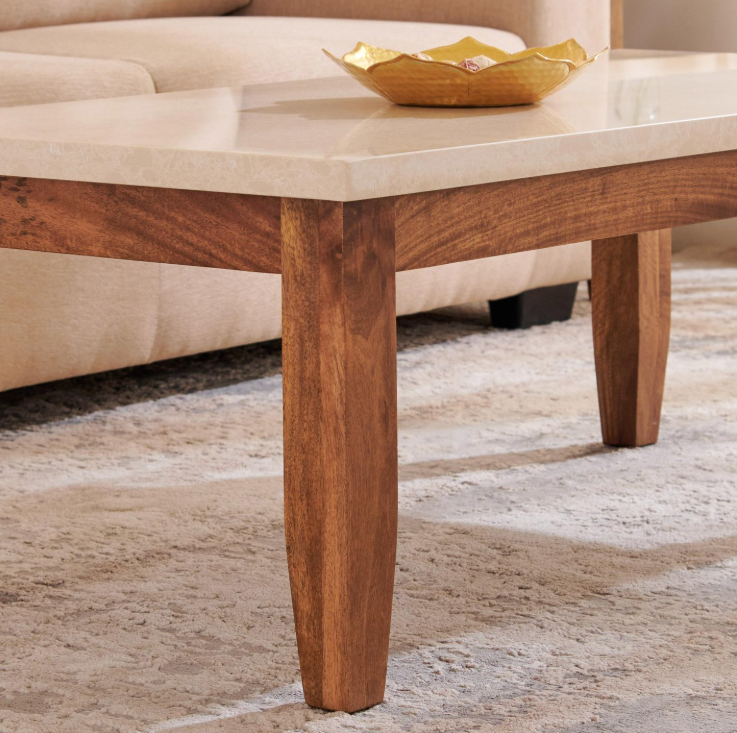 Giza Composite Marble Top Coffee Table