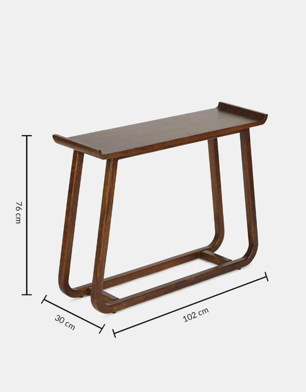 Brown Milan Wooden Console