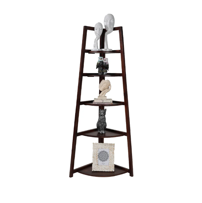 5 Tier Corner Ladder Shelf for