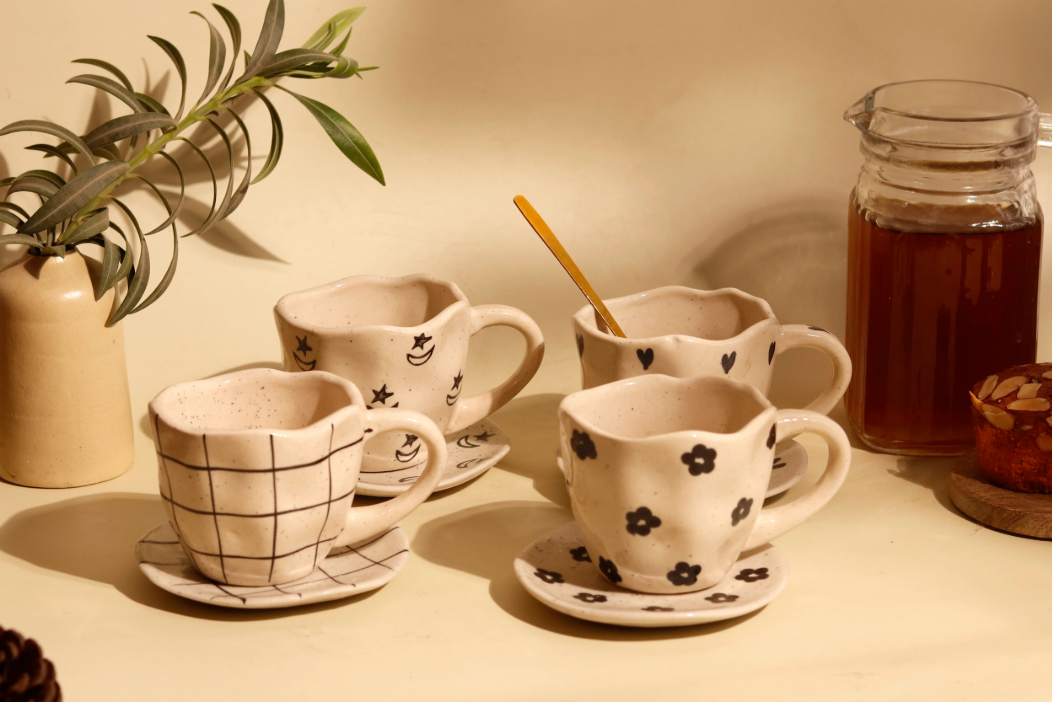 Classic Cup and Saucer Set