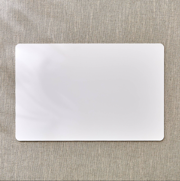 Meadows Theme Set of 6 PVC Floral Print Placemats