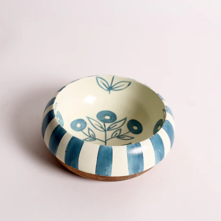 Malta Wooden Serving Bowl Medium 