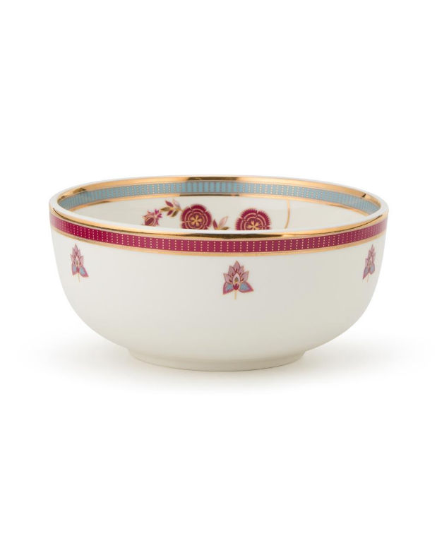 Multi Ceramic Decaled Luxe Serving Bowl