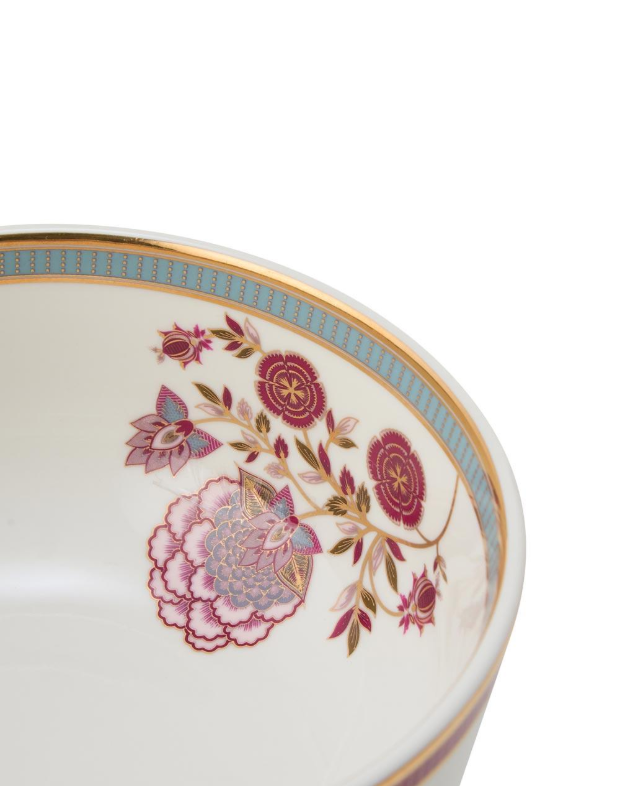 Multi Ceramic Decaled Luxe Serving Bowl