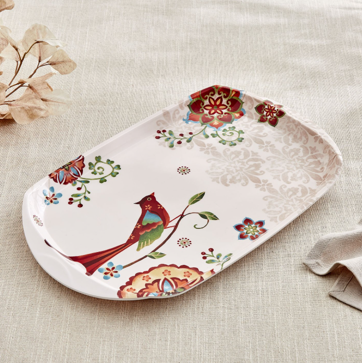Nesto Vogue Melamine Printed Serving Tray