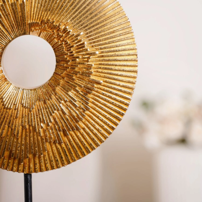 Abstract Ammonite Showpiece For Home Decor